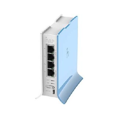 Mikrotik router board rb - 941 - 2nd - tc hap lite formato torre 650mhz cpu 32mb ram 4xlan 2.4ghz 802b - g - n 2x2 wireless - Im