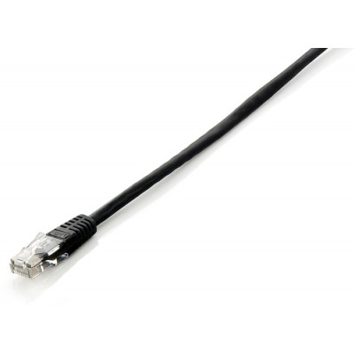 Equip 625450 cable de red 1 m Cat6 U/UTP (UTP) Negro - Imagen 1