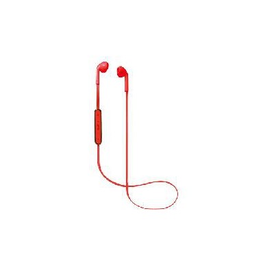 Auriculares bluetooth de boton nevir rojo - Imagen 1