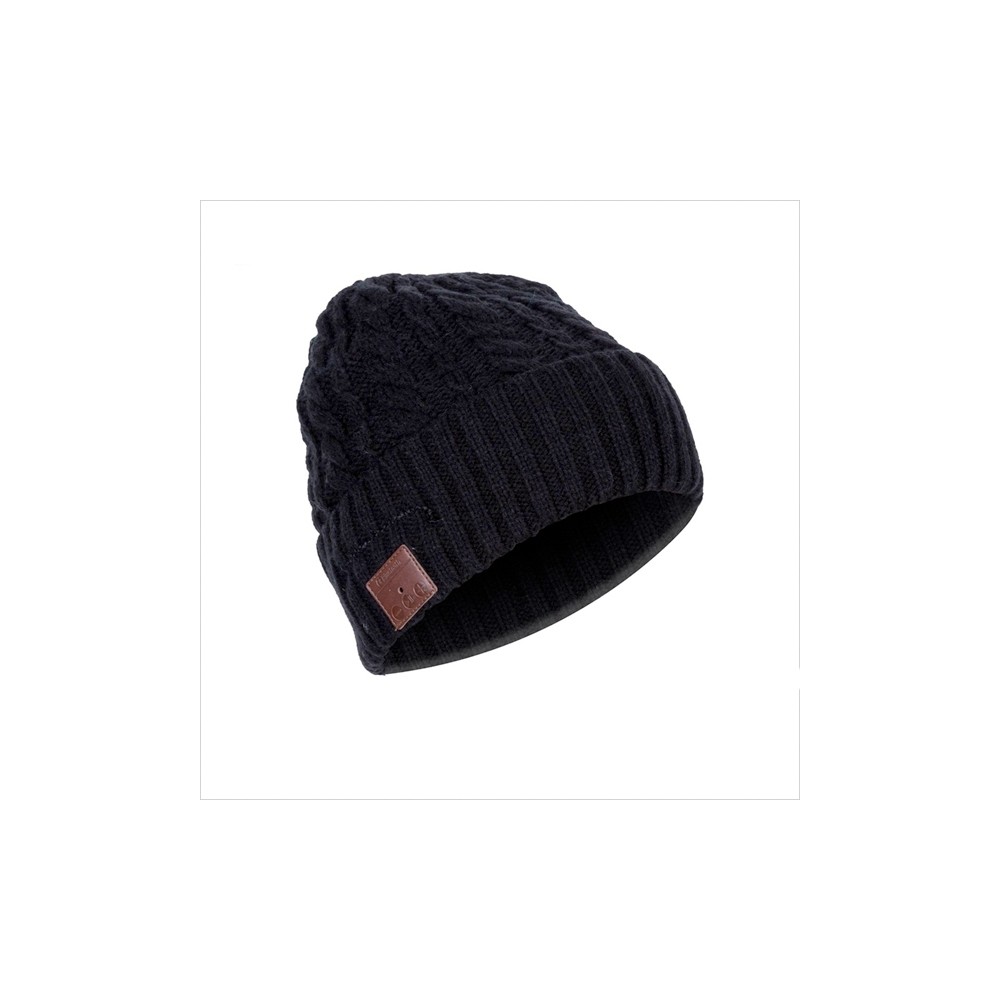 Gorro de invierno con auriculares incorporados phoenix phbeaniebtw estereo conexion bluetooth - manos libres - color negro - dep