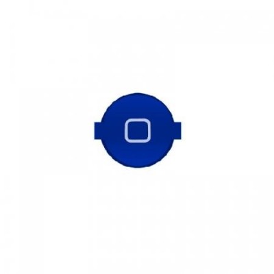 Repuesto boton home para apple iphone 4s azul oscuro - Imagen 1