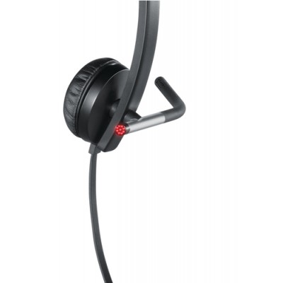 Logitech H650E Auriculares Diadema Negro, Plata - Imagen 6