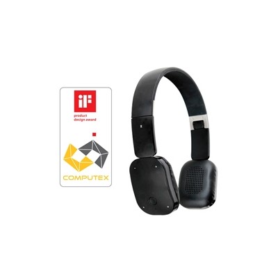 Auriculares inalambricos bluetooth phoenix bluesound negro hifi - Imagen 1