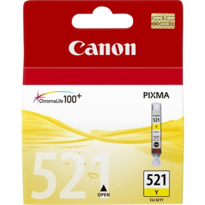 Canon CLI-521 Y Original Amarillo 1 pieza(s) - Imagen 1