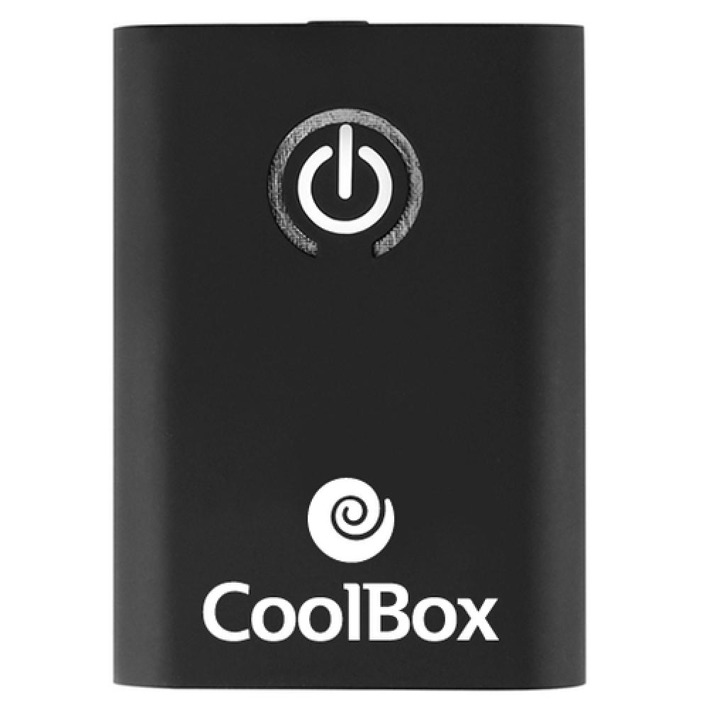 CoolBox COO-BTALINK transmisor de audio Bluetooth 3,5 mm 15 m Negro - Imagen 1