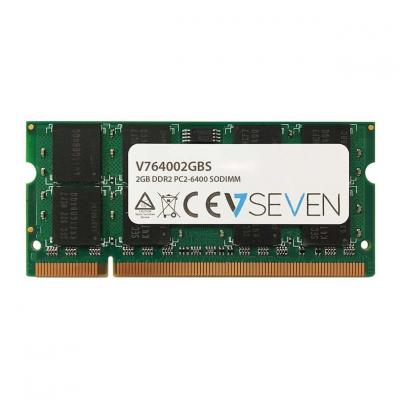 Memoria v7 2gb ddr2 pc6400 cl6 non ecc sodimm - Imagen 1