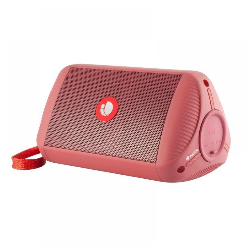 Altavoz portatil ngs rollerridered 10w - bluetooth - rojo - Imagen 1