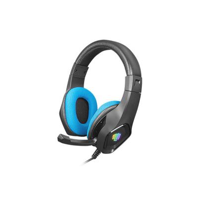 Auriculares gaming fury phantom negro - azul - Imagen 1