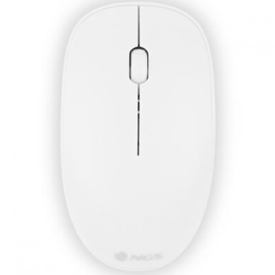 Raton inalambrico ngs fogwhite - optico - 1000 dpi - 2.4ghz - 2 botones + scroll - receptor nano usb - blanco - Imagen 6