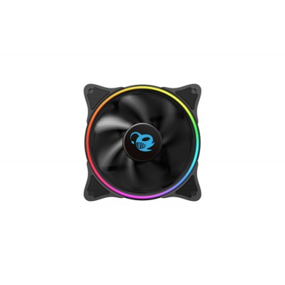 CoolBox DEEP Iris Carcasa del ordenador Ventilador 12 cm Negro - Imagen 1