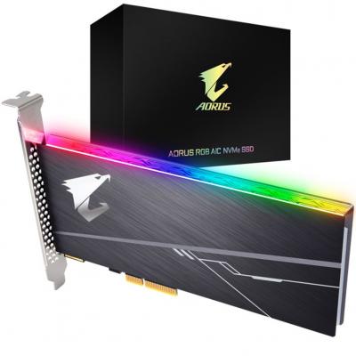 Disco duro interno solido hdd ssd gigabyte aorus 512gb aic nvme m.2 pcie 4.0 - Imagen 1