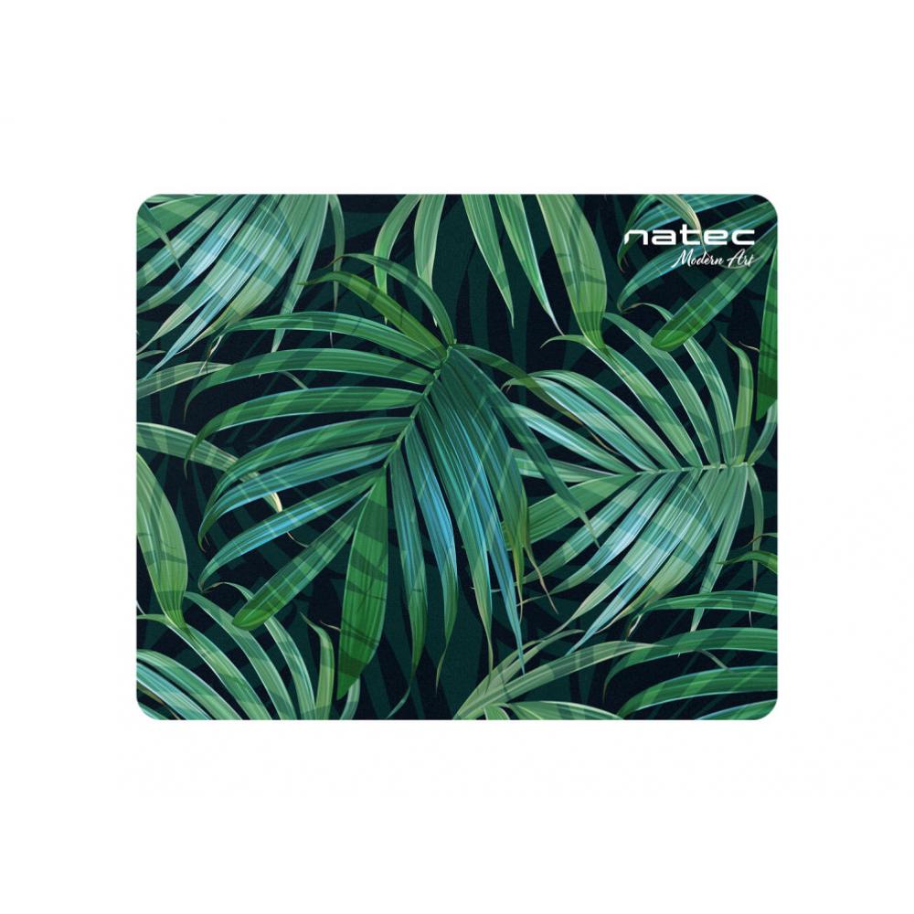 Alfombrilla natec photo modern art -  palmera 220x180 mm raton - Imagen 1