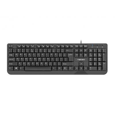 Teclado natec trout slim negro - Imagen 1