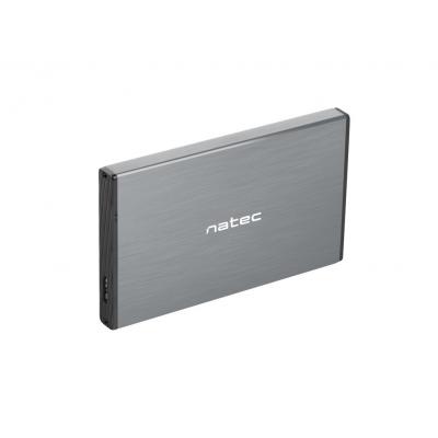 Caja externa natec rhino go disco duro 25pulgadaspulgadas usb 3.0 sata gris - Imagen 1