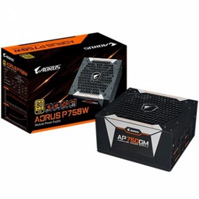 Fuente de alimentacion atx 750w gigabyte aorus 80+ gold -  modular - Imagen 1