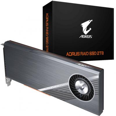 Ssd gigabyte aorus 2tb nvme raid m.2 pcie 3d tlc - Imagen 1