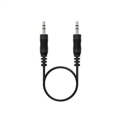 Cable audio 1xjack - 3.5 to 1xjack - 3.5 3m nanocable - Imagen 1