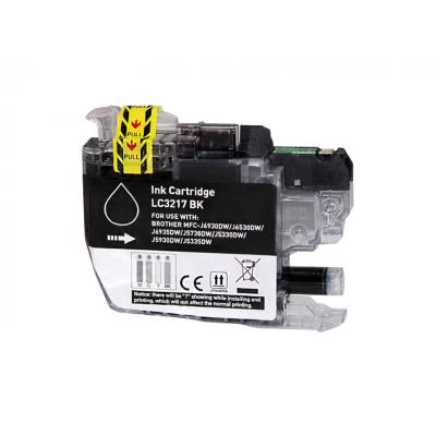 BULK - Brother LC3217 V4 Negro Cartucho de Tinta Generico - Reemplaza LC3217BK - Imagen 1