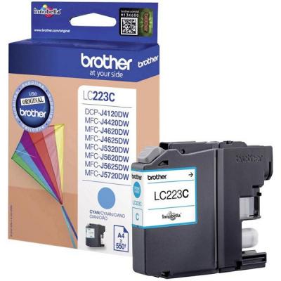 Brother LC223 Cyan Cartucho de Tinta Original - LC223CBP - Imagen 1