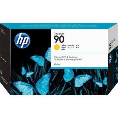 HP 90 Amarillo Cartucho de Tinta Original - C5065A - Imagen 1