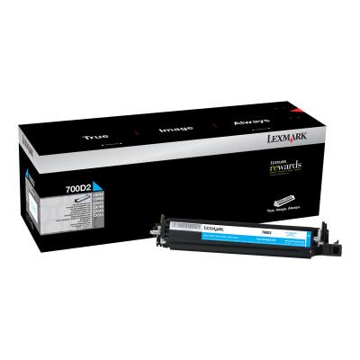 Lexmark CS310/CS410/CS510/CX310/CX410/CX510 Cyan Revelador Original - 70C0D20/700D2 - Imagen 1