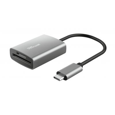 Trust Dalyx Lector de Tarjetas USB-C - SD, MicroSD - Aluminio - Imagen 1