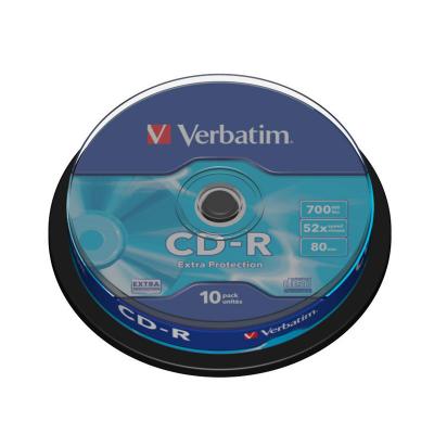 Verbatim CD-R 52x 700MB (Tarrina 10 Uds) - Imagen 1