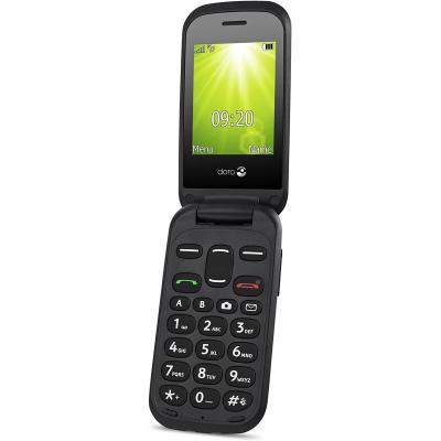 Doro 2404 Telefono Movil Senior 2.4" - Camara 0.3Mpx - Base de Carga - Color Negro - Imagen 1