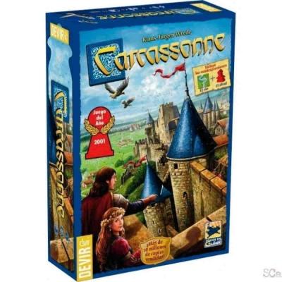 Juego de mesa devir carcassonne - Imagen 1