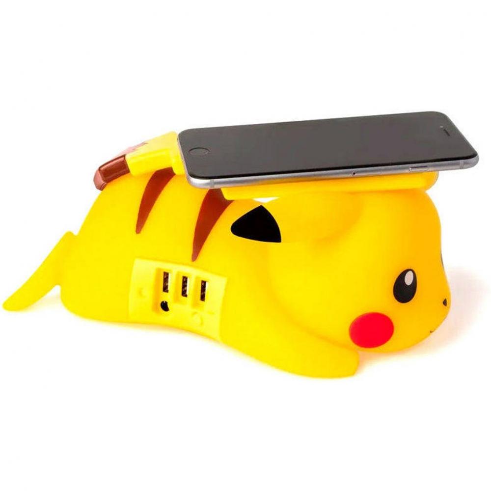 Pikachu cargador inalambrico pokemon - Imagen 1