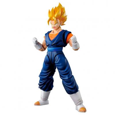 Super saiyan vegetto model kit figura 15 cm dragon ball z figure - rise standard 82332p - Imagen 1