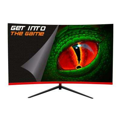 KeepOut Monitor Gaming LED 27" Curvo Full HD 1080p 180Hz - Respuesta 1ms - Angulo de Vision 178º - Altavoces 6W - 16:9 - HDMI, D