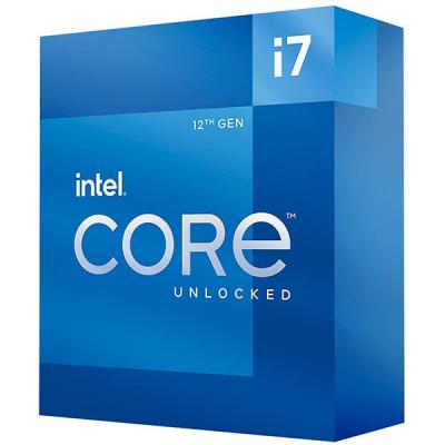 Micro. intel i7 12700kf lga 1700 12ª generacion 12 nucleos 3.80ghz 25mb in box - Imagen 1