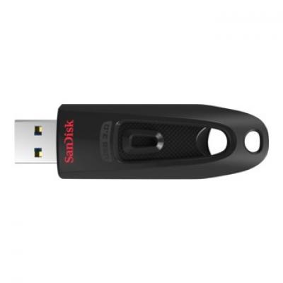 Memoria usb 3.0 sandisk 128gb cruzer ultra negro - Imagen 1