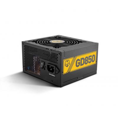 Fuente alimentacion nox hummer gd850 850w 80+ gold atx negro - Imagen 1