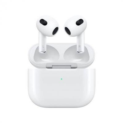 Auriculares apple airpods 3ª generac.2021 e.carga microfono -  bt 5.0 -  chip h1 -  resist.agua -  carga inalambrica - Imagen 1