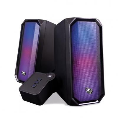 Altavoces deep gaming 2.0 rgb r205 - Imagen 1