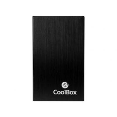 Carcasa disco duro hdd 2.5pulgadas coolbox sca2523c negro usb tipo c 3.0 - Imagen 1