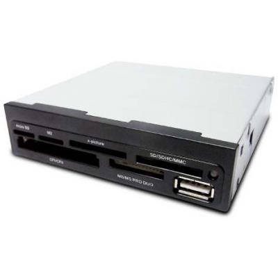 Lector tarjetas memoria y usb coolbox cr400 3.5'' interno - Imagen 1