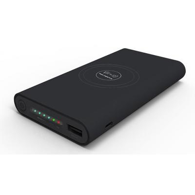 Powerbank qi coolbox 8000mah negro - Imagen 1