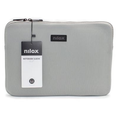 Funda nilox para portatil 13.3pulgadas gris - Imagen 1