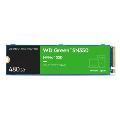 Disco duro interno solido hdd ssd wd western digital green sn350 wds480g2g0c 480gb m.2 pci express 3.0 nvme - Imagen 1