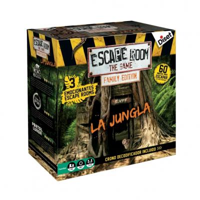 Juego de mesa escape room family edition -  la jungla pegi 10 - Imagen 1