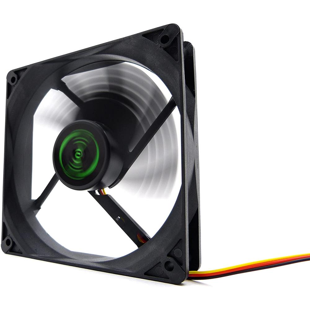 Tacens Anima AF12 Ventilador 120mm - Carcasa y Aspas Negras - Velocidad Max. 1200rpm - Imagen 1
