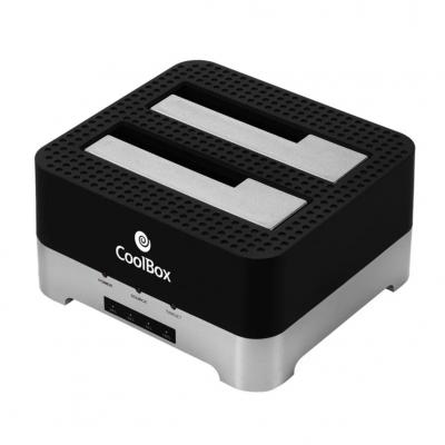 Duplicador de disco duro coolbox v2hdd - ssd 3.5pulgadas - 2.5pulgadas usb3.0 - Imagen 1