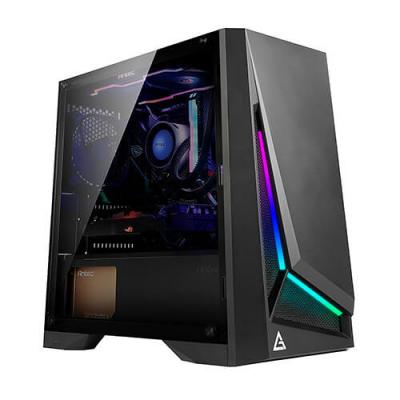 Caja ordenador gaming antec dp301m matx 2 x usb 3.2 sin fuente negro led - Imagen 1