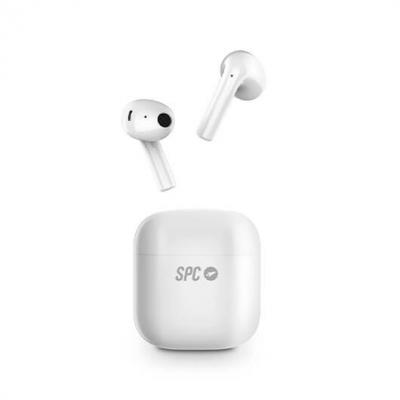 Auricularesmicro spc zion studio blanco bluetooth -  estuche de carga -  ipx4 - Imagen 1