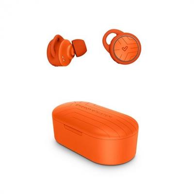 Auriculares micro energy sistem sport 2 true naranja true wireless estereo -  bluetooth 5 -  estuche de carga