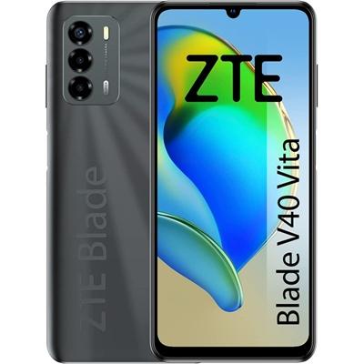 Telefono movil smartphone zte blade v40 vita black -  6.74pulgadas hd+ -  128gb rom -  4gb ram -  48 + 2 + 2 mpx -  8 mpx -  513