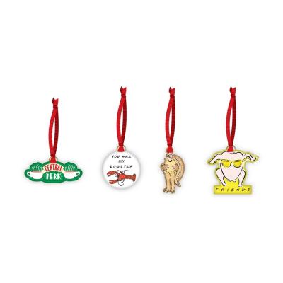 Decoracion de navidad half moon bay friends set de 4